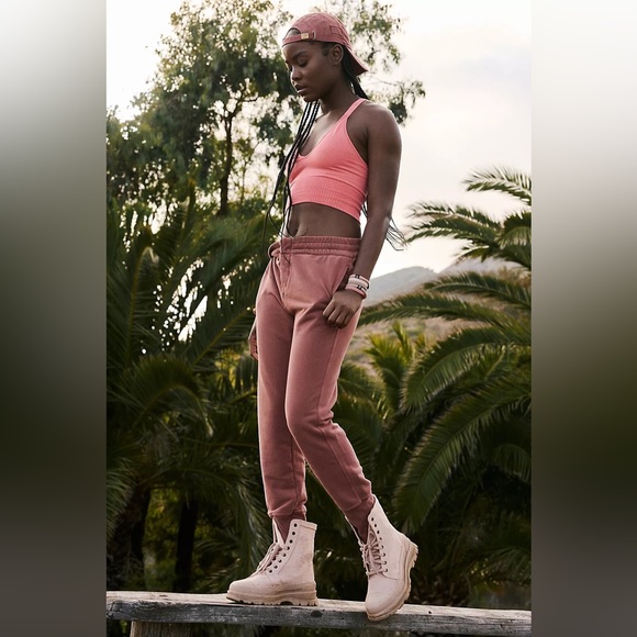 NEW Free People Core Four Joggers In Coconut Shell - Picture 4 of 14